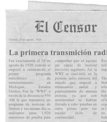 recorte periódico